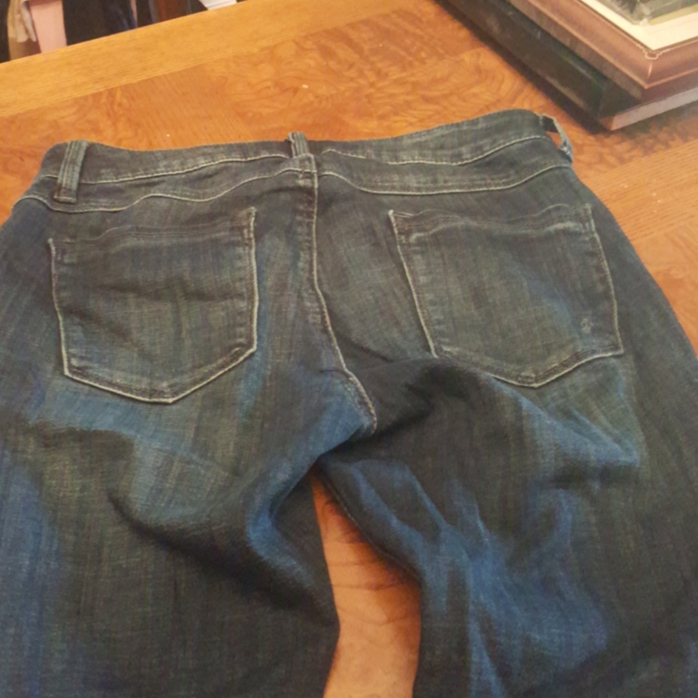 Giuliana Cropped/ cuffed/distressed Jeans - Picture 6 of 7